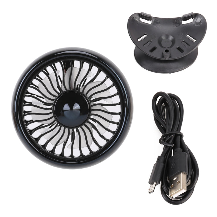 Portable Car Electric Cooling Fan with Base(Black) - Heating & Fans by buy2fix | Online Shopping UK | buy2fix