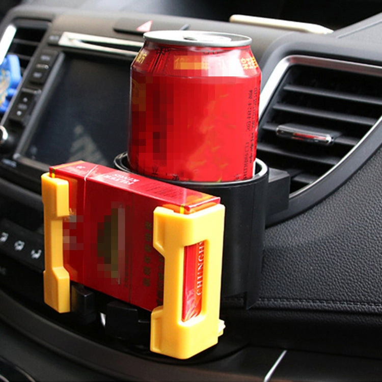 SHUNWEI SD-1026 Car Auto Multi-functional ABS Air Vent Drink Holder Bottle Cup Holder Phone Holder Mobile Mount(Red) - Car Drink Holders by SHUNWEI | Online Shopping UK | buy2fix