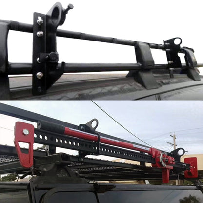 Car Styling Roof Rack Holder Agriculture Hoe Shovel Bracket Outside Tool Holder - Roof Racks by buy2fix | Online Shopping UK | buy2fix