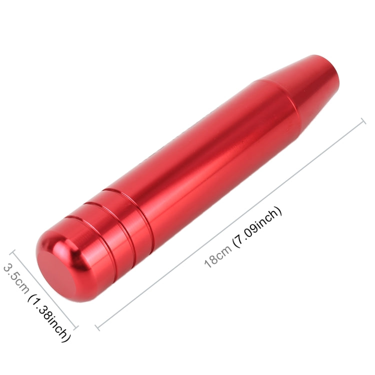 Universal Long Strip Shape Car Gear Shift Knob Modified Shifter Lever Knob, Length: 18cm(Red) - Shift Knob by buy2fix | Online Shopping UK | buy2fix