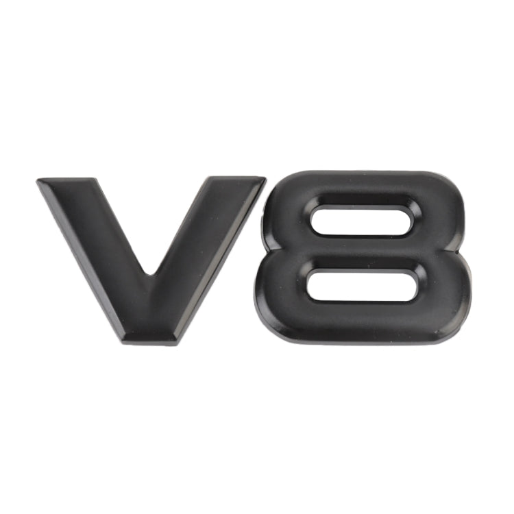 V8 Separate Shape Car Metal Body Decorative Sticker - Decorative Sticker by buy2fix | Online Shopping UK | buy2fix