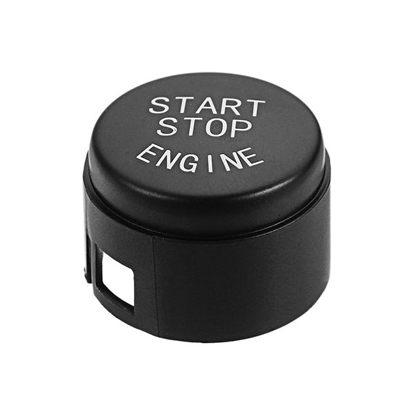 Car Start Stop Engine Button Switch Replace Cover 61319153832 for BMW 5 / 6 / 7 Series F Chassis without Start and Stop 2009-2013 (Black) - In Car by buy2fix | Online Shopping UK | buy2fix