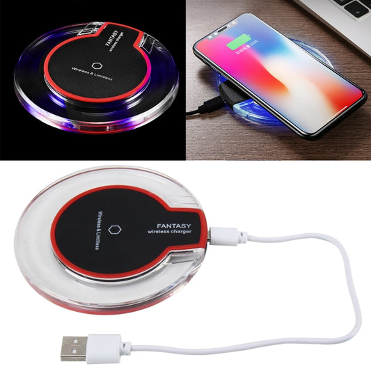 Safety Wireless and Limitless QI-standard Wireless Charger Fast Charging Charger with Micro USB Cable - Mobile Accessories by buy2fix | Online Shopping UK | buy2fix