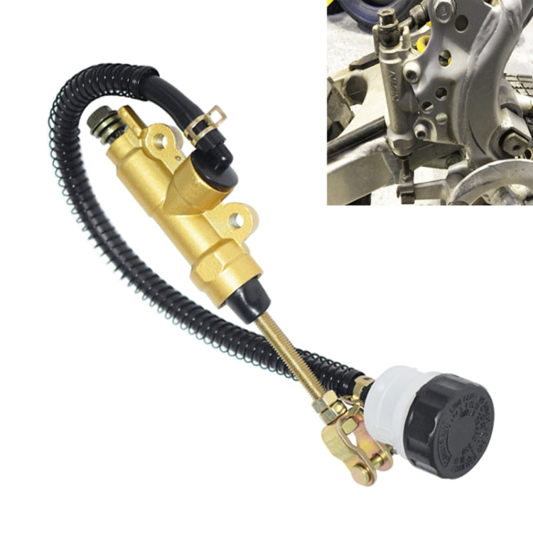 Motorcycles Rear Brake Master Cylinder Pump for Honda Sportrax 400 TRX400EX 1999-2008 (Gold) - In Car by buy2fix | Online Shopping UK | buy2fix