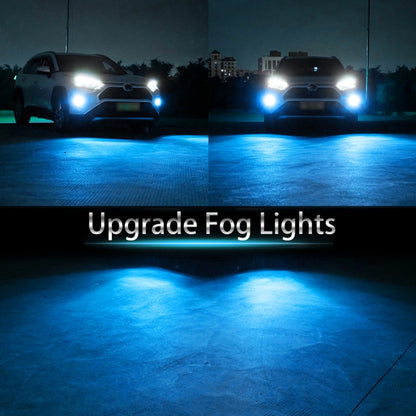 2 PCS H8/H11 72W 1000LM 6000-6500K Super Bright White Light Car Fog LED Bulbs, DC 12-24V (Ice Blue Light) - In Car by buy2fix | Online Shopping UK | buy2fix