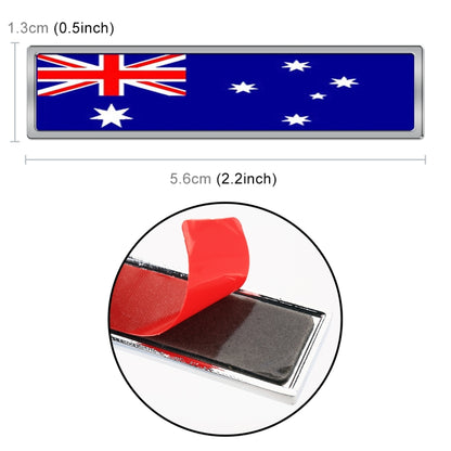 2 PCS Australian Flag Pattern Rectangle Car-Styling Sticker Random Decorative Sticker - Decorative Sticker by buy2fix | Online Shopping UK | buy2fix