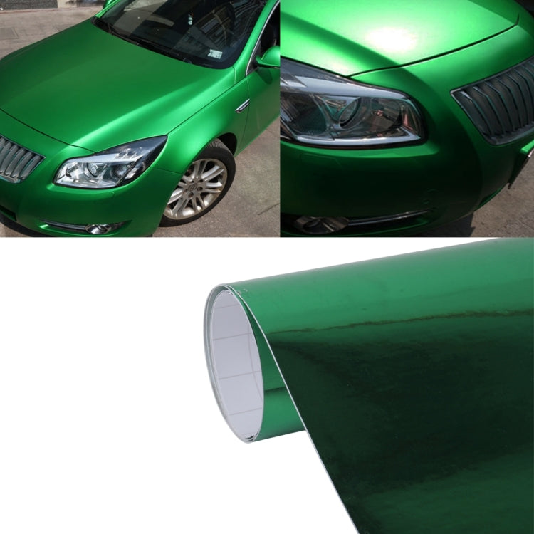 1.52m × 0.5m Electroplating Car Auto Body Decals Sticker Self-Adhesive Side Truck Vinyl Graphics(Green) - Auto Film by buy2fix | Online Shopping UK | buy2fix