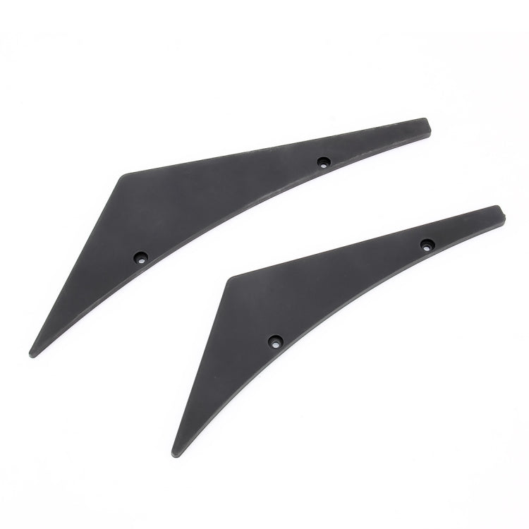 4 PCS Car-Styling Blade Decorative Sticker(Black) - Decorative Sticker by buy2fix | Online Shopping UK | buy2fix