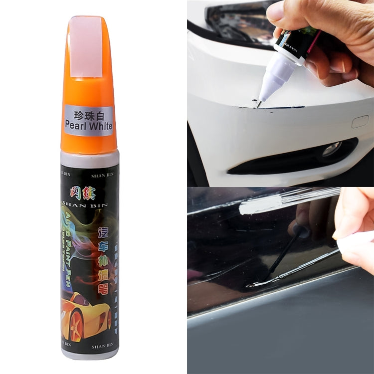 Car Scratch Repair Auto Care Scratch Remover Maintenance Paint Care Auto Paint Pen (Pearl White) - In Car by buy2fix | Online Shopping UK | buy2fix