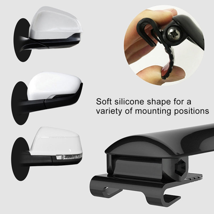 3R-095 Auxiliary Rear View Mirror Car Adjustable Blind Spot Mirror Wide Angle Auxiliary Rear View Side Mirror for Right Mirror(White) - Convex Mirror & Accessories by 3R | Online Shopping UK | buy2fix