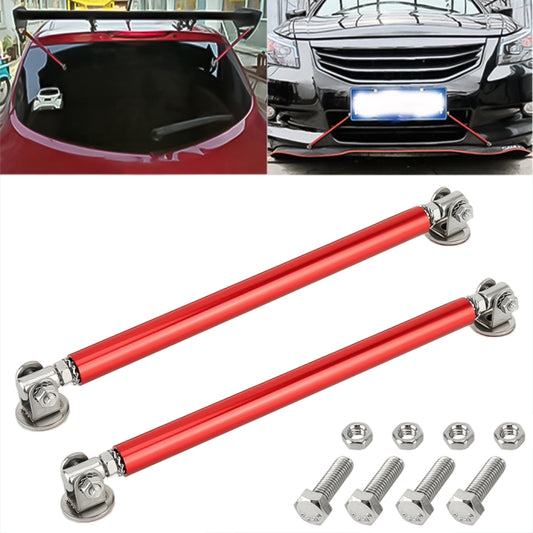 2 PCS Car Modification Adhesive Surrounded Rod Lever Front and Rear Bars Fixed Front Lip Back Shovel, Length: 20cm(Red) - In Car by buy2fix | Online Shopping UK | buy2fix