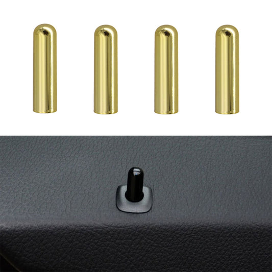 4 PCS Car Unlock Cover Door Bolt Door Handle for BMW X1 / X6(Gold) - In Car by buy2fix | Online Shopping UK | buy2fix