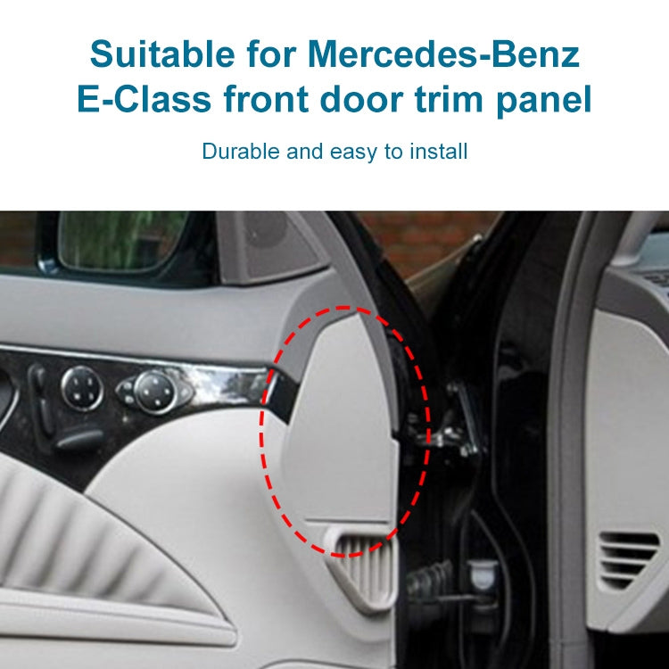 Car Left Side Front Door Trim Panel Plastic Cover 2117270148  for Mercedes-Benz E Class W211 2003-2008 (Grey) - In Car by buy2fix | Online Shopping UK | buy2fix