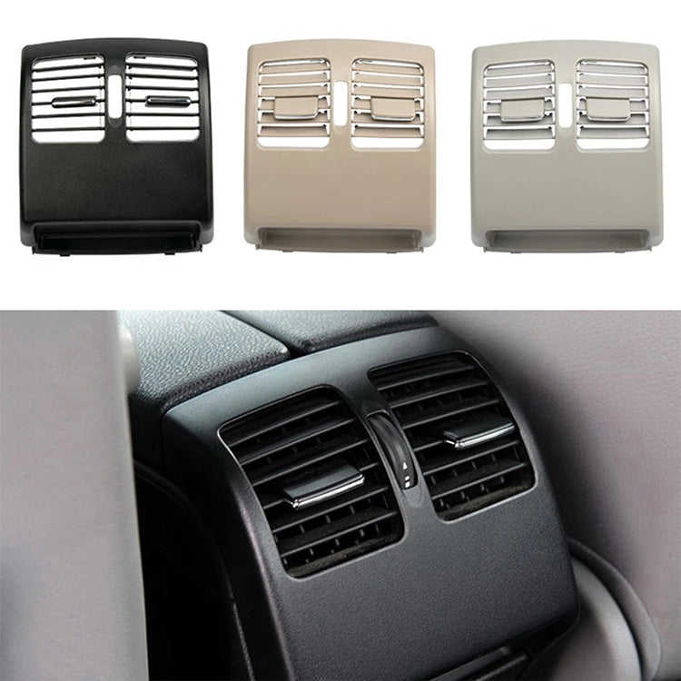 Car Rear Air Conditioner Air Outlet Panel for Mercedes-Benz W204 2007-2014, Left Driving (Black) - In Car by buy2fix | Online Shopping UK | buy2fix