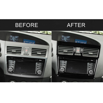 For Mazda 3 Axela 2010-2013 5 in 1 Car Central Control Navigation Set A Decorative Sticker, Left Drive - In Car by buy2fix | Online Shopping UK | buy2fix