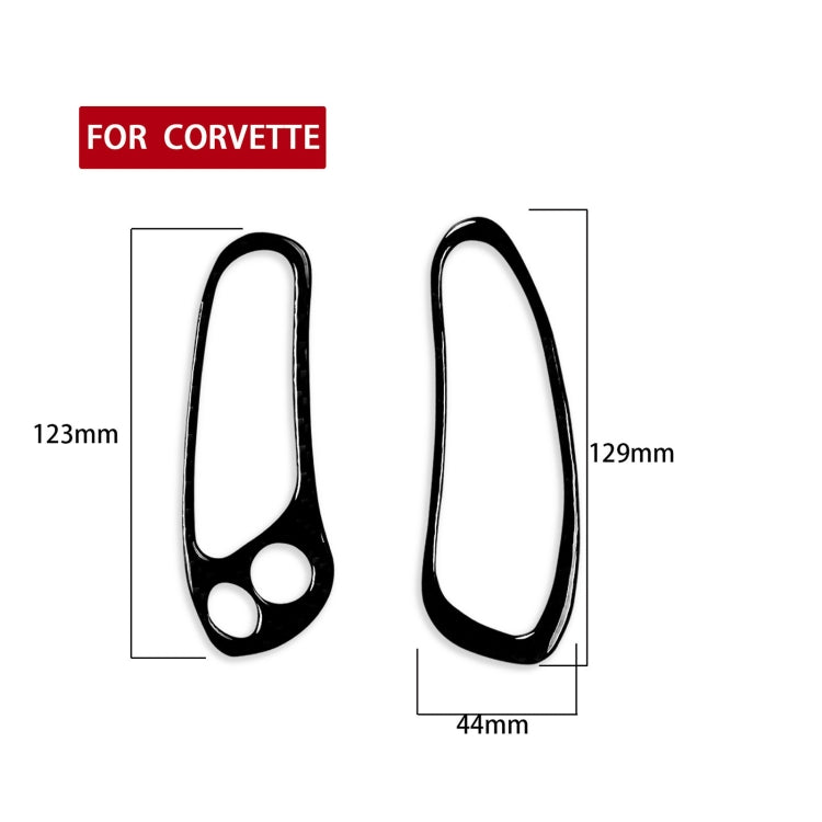 For Chevrolet Corvette C5 1998-2004 Car Speedometer Sides A Decorative Sticker, Left Drive - In Car by buy2fix | Online Shopping UK | buy2fix