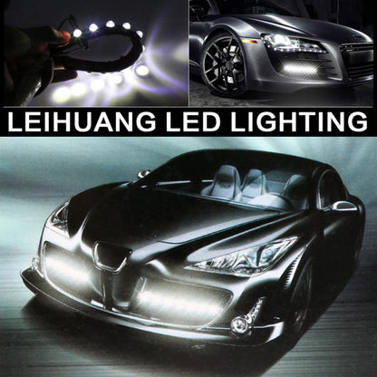 6LEDs SMD-5050 DC12V / 1.3W / 5500K / 65LM Car Daytime Running Light - In Car by buy2fix | Online Shopping UK | buy2fix