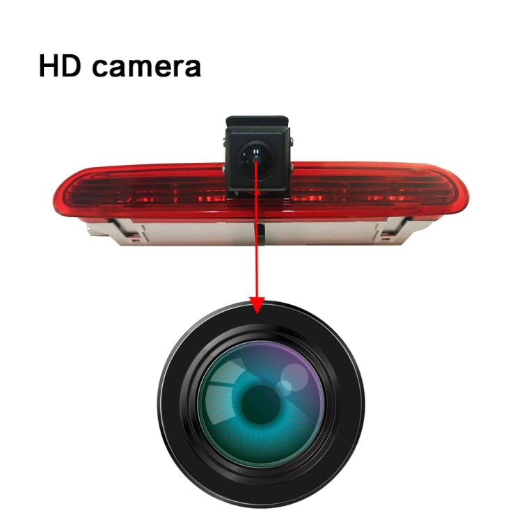 PZ472 Car Waterproof 170 Degree Brake Light View Camera for Fiat / Opel - In Car by buy2fix | Online Shopping UK | buy2fix