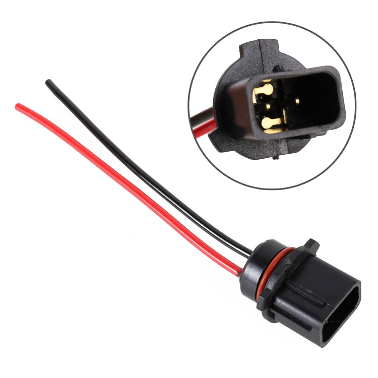 2 PCS PSX26W Bulb Holder Base Male Socket with Cable - In Car by buy2fix | Online Shopping UK | buy2fix