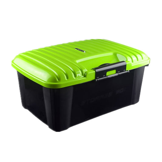 3R-2001 Car / Household Storage Box Sealed Box, Capacity: 30L (Green) - Stowing Tidying by 3R | Online Shopping UK | buy2fix