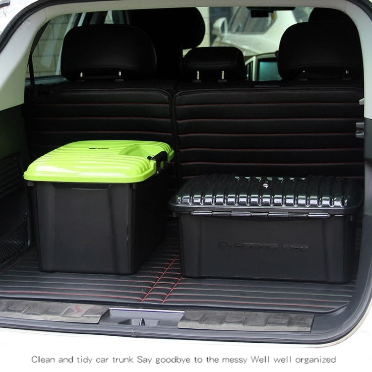 3R-2001 Car / Household Storage Box Sealed Box, Capacity: 40L (Black) - In Car by 3R | Online Shopping UK | buy2fix