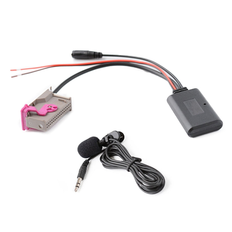 Car RNS-E 32PIN Bluetooth Music + MIC Call AUX Audio Cable for Audi A3 A4 A6 A8 TT R8 - In Car by buy2fix | Online Shopping UK | buy2fix