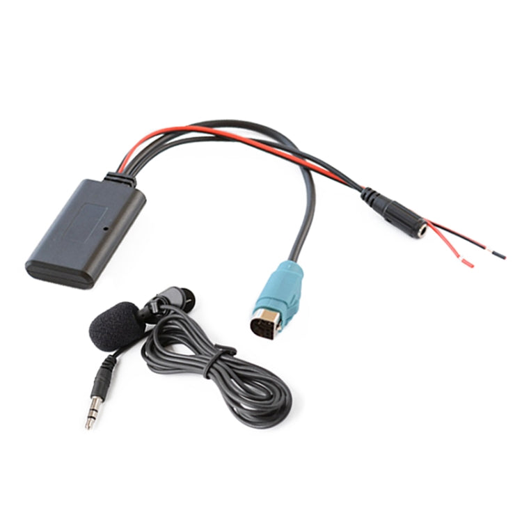 Car AUX Bluetooth Wireless Music Audio Cable + MIC for Alpine Kce-237b 123E 101E 102E 105E 117J 305S - In Car by buy2fix | Online Shopping UK | buy2fix