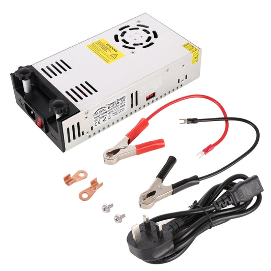 S-350-12 DC12V 350W 29A DIY Regulated DC Switching Power Supply Power Inverter with Clip, UK Plug - In Car by buy2fix | Online Shopping UK | buy2fix