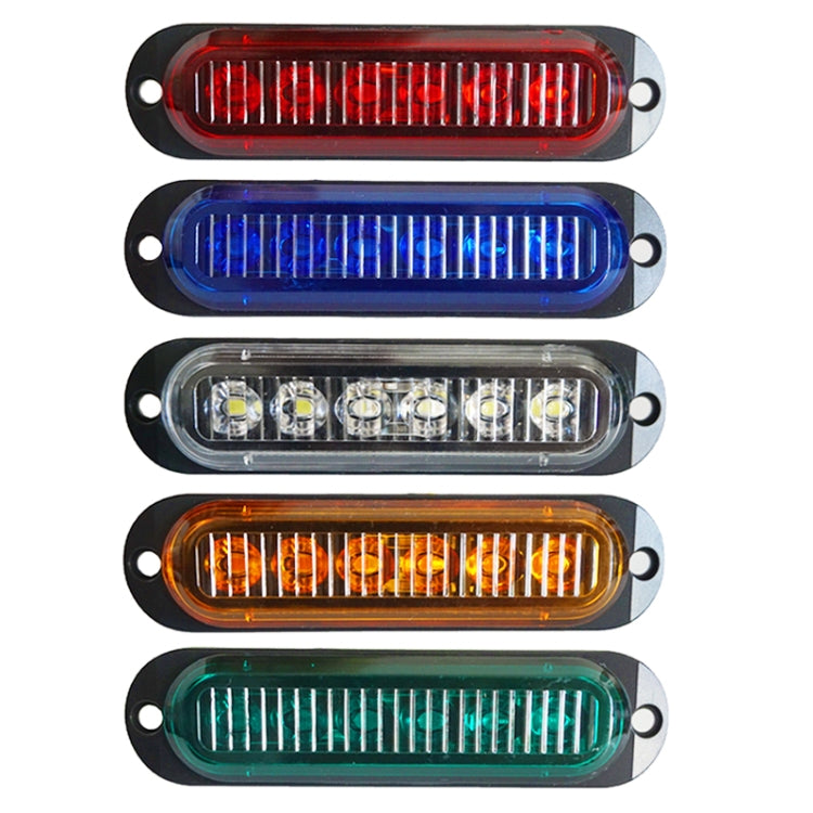 5 PCS MK-093 Car / Truck 6LEDs Side Marker Indicator Lights Bulb Lamp (Green Light) - In Car by buy2fix | Online Shopping UK | buy2fix