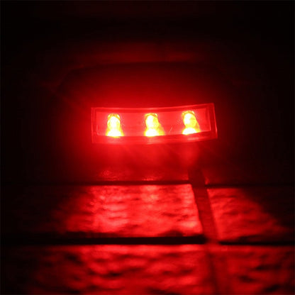 Solar Horseshoe Road Stud Light Car Guidance Light Road Deceleration Light, Constantly Bright Version (Red) - LED Light by buy2fix | Online Shopping UK | buy2fix