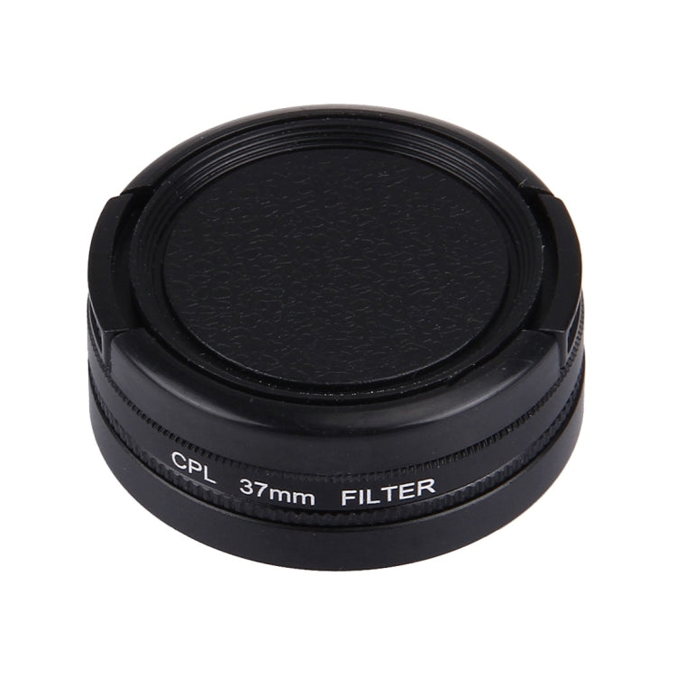 JUNESTAR for Xiaomi Xiaoyi Yi II 4K Sport Action Camera Proffesional 37mm CPL Filter + Lens Protective Cap - DJI & GoPro Accessories by JSR | Online Shopping UK | buy2fix