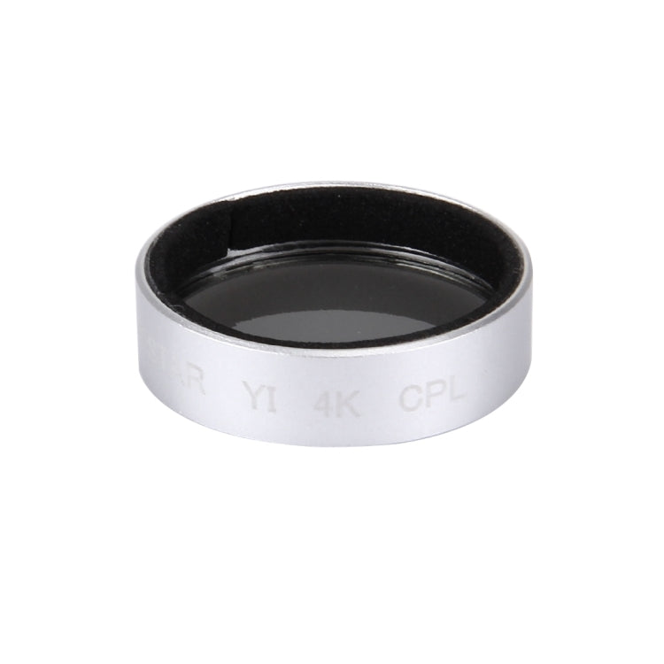 JUNESTAR for Xiaomi Xiaoyi Yi II 4K Sport Action Camera Proffesional CPL Filter(Silver) - Lens Filter by JSR | Online Shopping UK | buy2fix