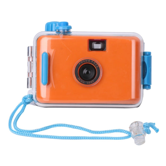 SUC4 5m Waterproof Retro Film Camera Mini Point-and-shoot Camera for Children (Orange) - Consumer Electronics by buy2fix | Online Shopping UK | buy2fix