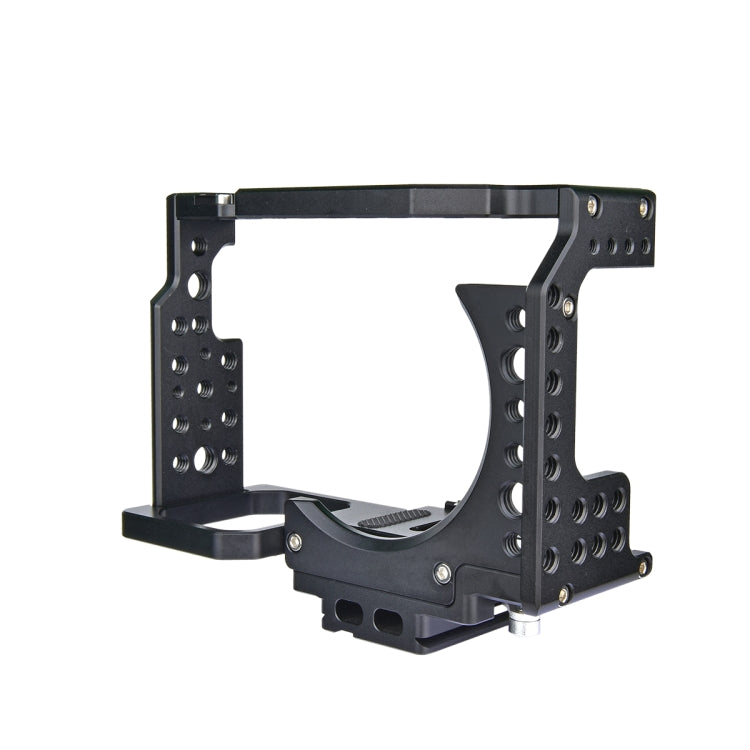 YELANGU CA7 YLG0908A-A01 Video Camera Cage Stabilizer for Sony A7K / A72 / A73 / A7S2 / A7R3 / A7R2 / A7X(Black) - Camera Cage by YELANGU | Online Shopping UK | buy2fix