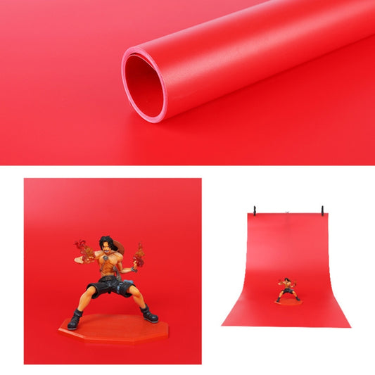 120x200cm PVC Paper Matte Photography Background(Red) - Camera Accessories by buy2fix | Online Shopping UK | buy2fix