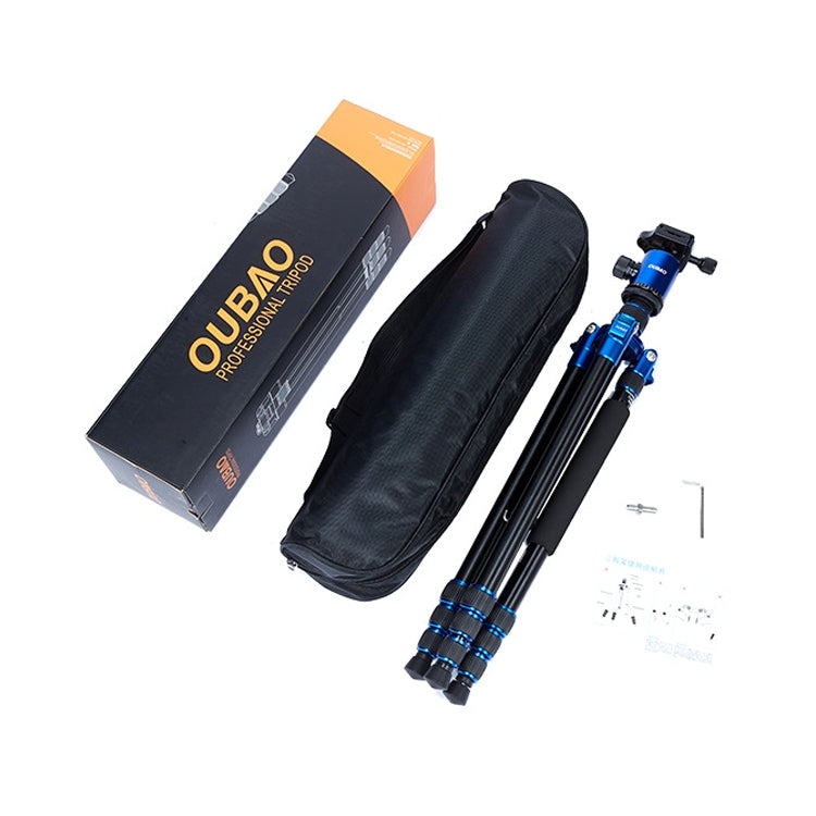 TRIOPO Oubao A-688 Adjustable Portable  Aluminum Alloy Tripod with Ball Head for SLR Camera - Tripods by TRIOPO | Online Shopping UK | buy2fix