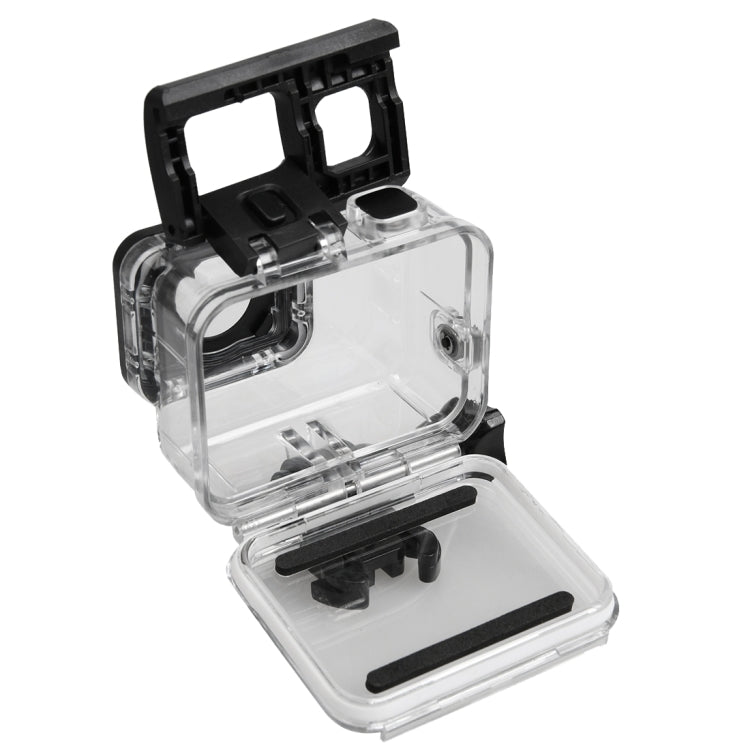 For GoPro HERO5 30m Waterproof PC & ABS Housing Protective Case + Touch Back Cover with Buckle Basic Mount & Long Screw, Backcover Size: 7 x 6 cm - DJI & GoPro Accessories by buy2fix | Online Shopping UK | buy2fix