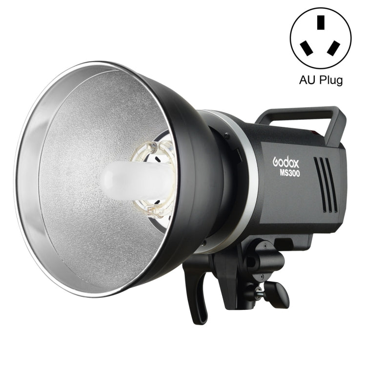 Godox MS300 Studio Flash Light 300Ws Bowens Mount Studio Speedlight with Cover(AU Plug) - Shoe Mount Flashes by Godox | Online Shopping UK | buy2fix