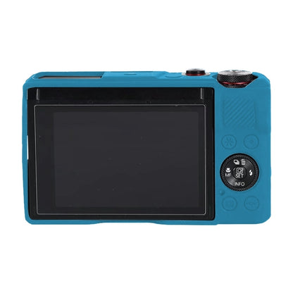 Soft Silicone Protective Case for Canon PowerShot G7 X Mark III / G7X III / G7X3(Blue) - Camera Accessories by buy2fix | Online Shopping UK | buy2fix