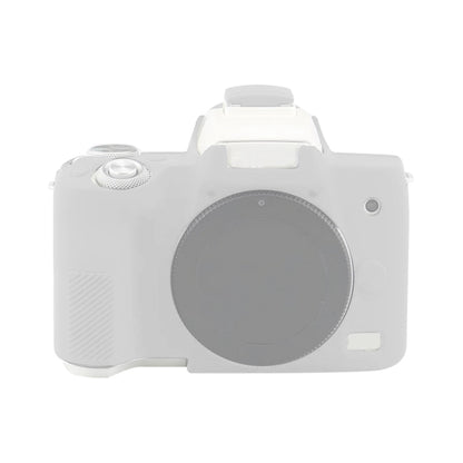 Soft Silicone Protective Case for Canon EOS M50 Mark II / M50 II (White) - Camera Accessories by buy2fix | Online Shopping UK | buy2fix