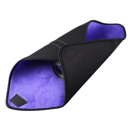 Hundred-folding Cloth Photography Camera SLR Liner Lens Bag Thickening Wrapped Cloth Plus Velvet, Size: 40x40cm (Purple) - Camera Accessories by buy2fix | Online Shopping UK | buy2fix