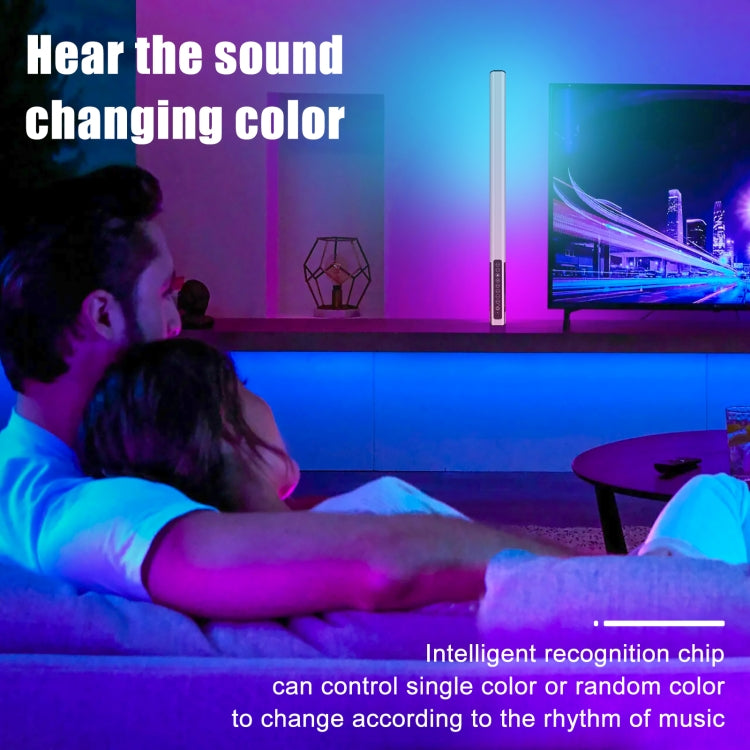 LUXCeO Mood1 85cm RGB Colorful Atmosphere Rhythm LED Stick Handheld Video Photo Fill Light with Tripod -  by LUXCeO | Online Shopping UK | buy2fix