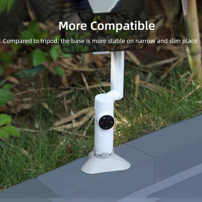 For Insta360 Flow Sunnylife Plastic Gimbal Tripod Base Stand (Grey) - Mount & Holder by Sunnylife | Online Shopping UK | buy2fix