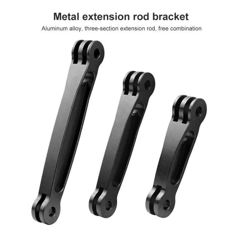 Joint Aluminum Extension Arm Grip Extenter for GoPro Hero11 Black / HERO10 Black / HERO9 Black /HERO8 / HERO7 /6 /5 /5 Session /4 Session /4 /3+ /3 /2 /1, Insta360 ONE R, DJI Osmo Action and Other Action Cameras, Length: 6.8cm - DJI & GoPro Accessories by buy2fix | Online Shopping UK | buy2fix