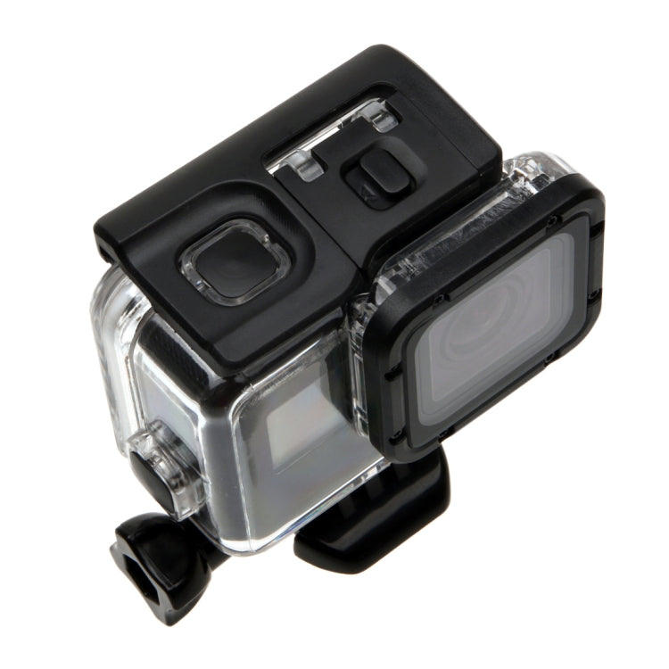 For GoPro  NEW HERO /HERO6   /5  30m Waterproof Housing Protective Case + Hollow Back Cover with Buckle Basic Mount & Screw, No Need to Disassemble Lens(GP413) - DJI & GoPro Accessories by buy2fix | Online Shopping UK | buy2fix