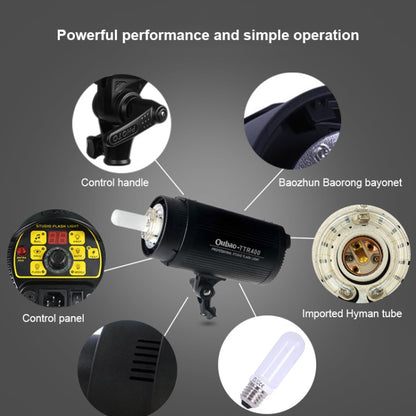 TRIOPO Oubao TTR400W Studio Flash with E27 150W Light Bulb - Camera Accessories by TRIOPO | Online Shopping UK | buy2fix