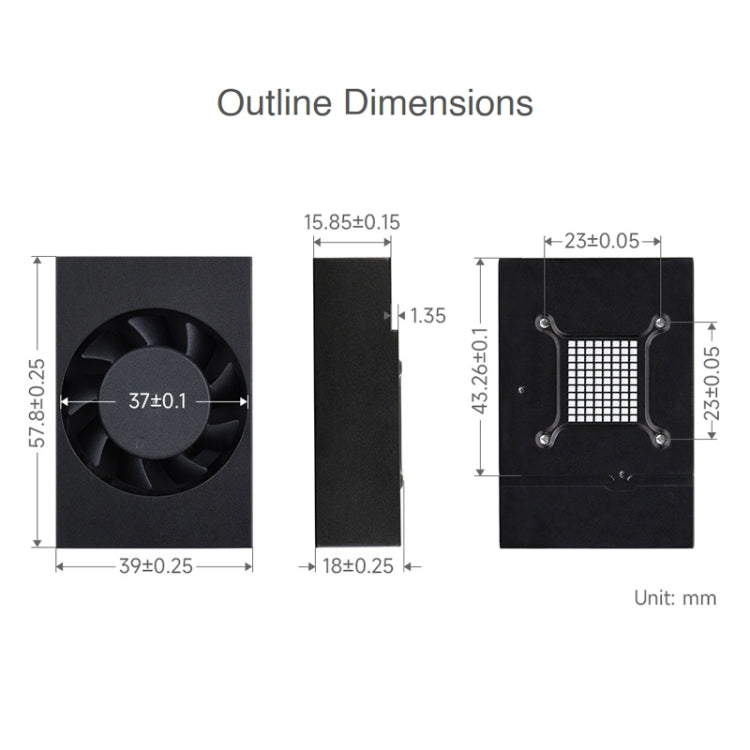 Waveshare Dedicated Cooling fan for Jetson TX2 NX - Other Accessories by WAVESHARE | Online Shopping UK | buy2fix