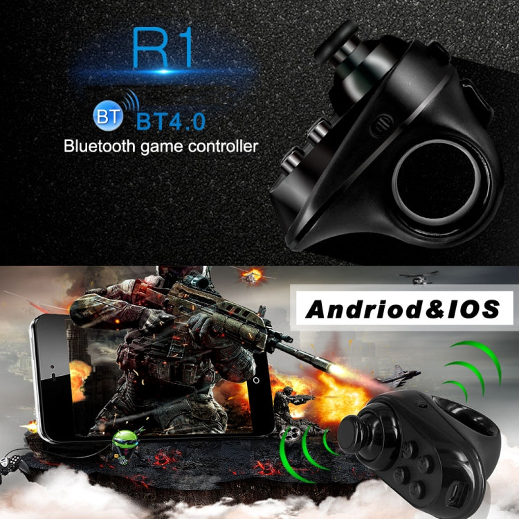 R1 Bluetooth Mini Ring Game Handle Controller Grip Game Pad - Handle Shooter by buy2fix | Online Shopping UK | buy2fix