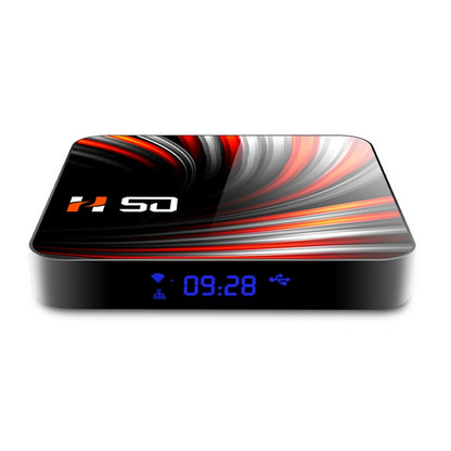 H50 4K Smart TV BOX Android 10.0 Media Player with Remote Control, Quad Core RK3318, RAM: 2GB, ROM: 16GB, 2.4GHz/5GHz WiFi, Bluetooth, US Plug - Consumer Electronics by buy2fix | Online Shopping UK | buy2fix