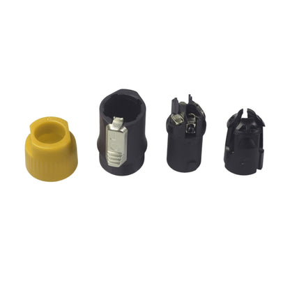 NL4FC 2221 4 Pin Plug Male Speaker Audio Connector(Yellow) - Consumer Electronics by buy2fix | Online Shopping UK | buy2fix